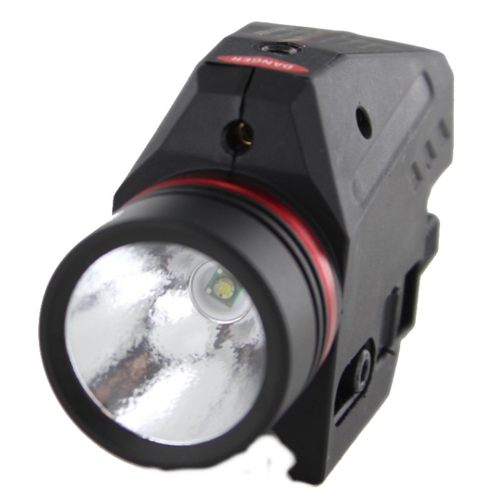 Flashlight with laser Black Eagle