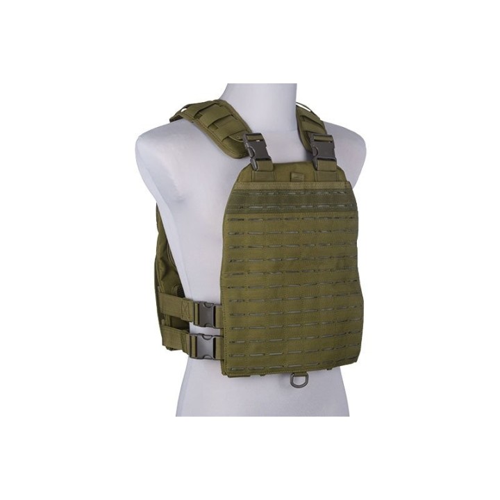 Laser-Cut Plate Carrier Tactical Vest - Olive Drab