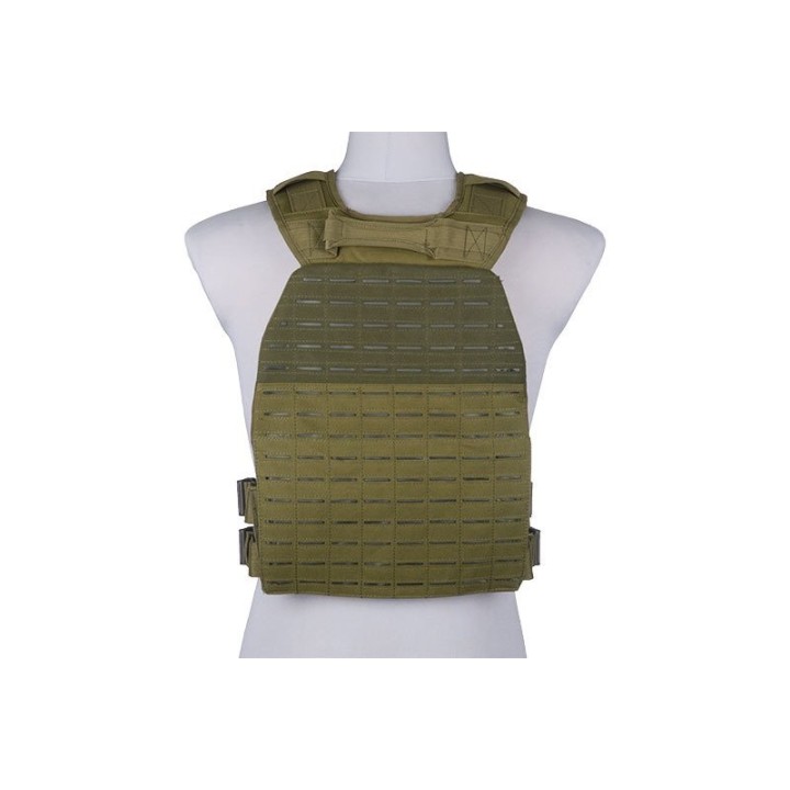 Laser-Cut Plate Carrier Tactical Vest - Olive Drab