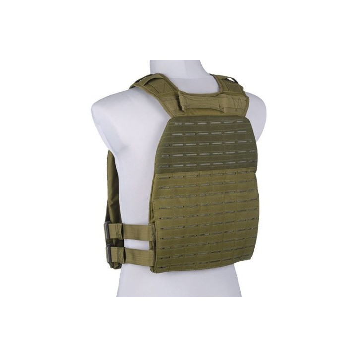Laser-Cut Plate Carrier Tactical Vest - Olive Drab