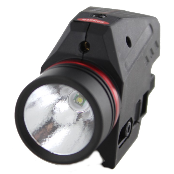 Flashlight with laser Black Eagle