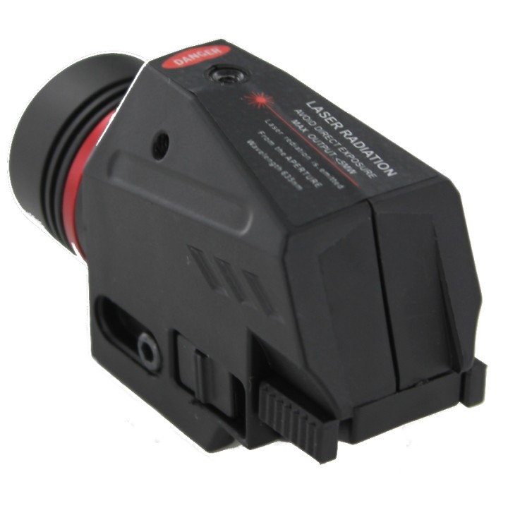 Flashlight with laser Black Eagle