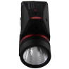 Flashlight with laser