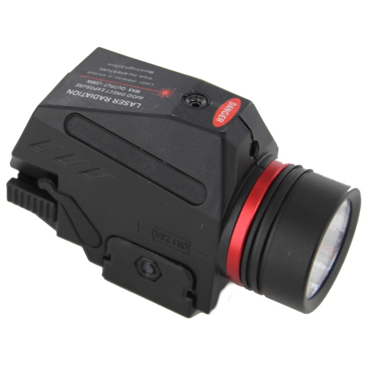 Flashlight with laser Black Eagle