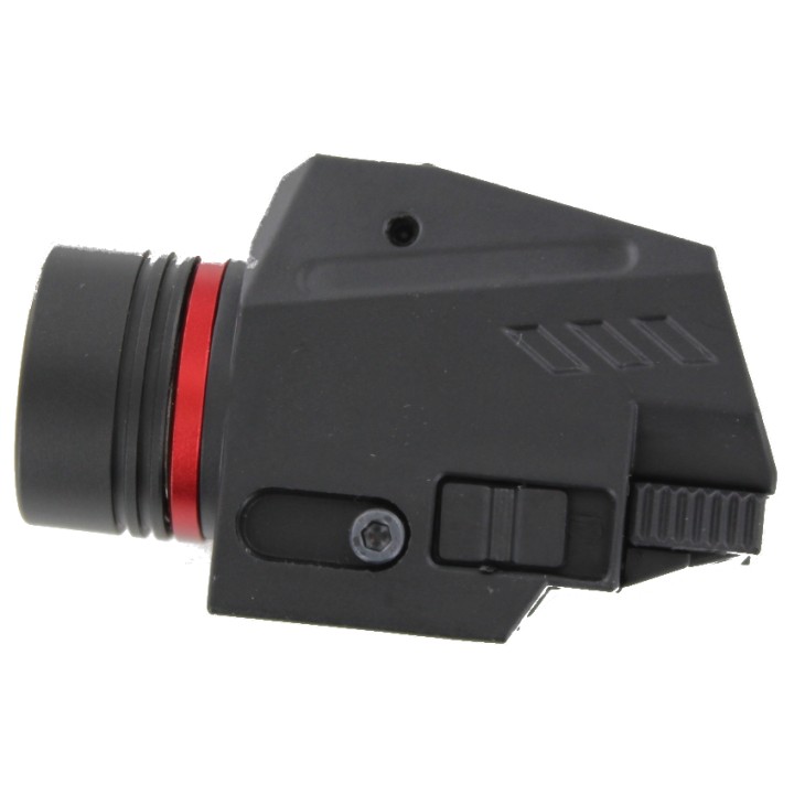 Flashlight with laser Black Eagle