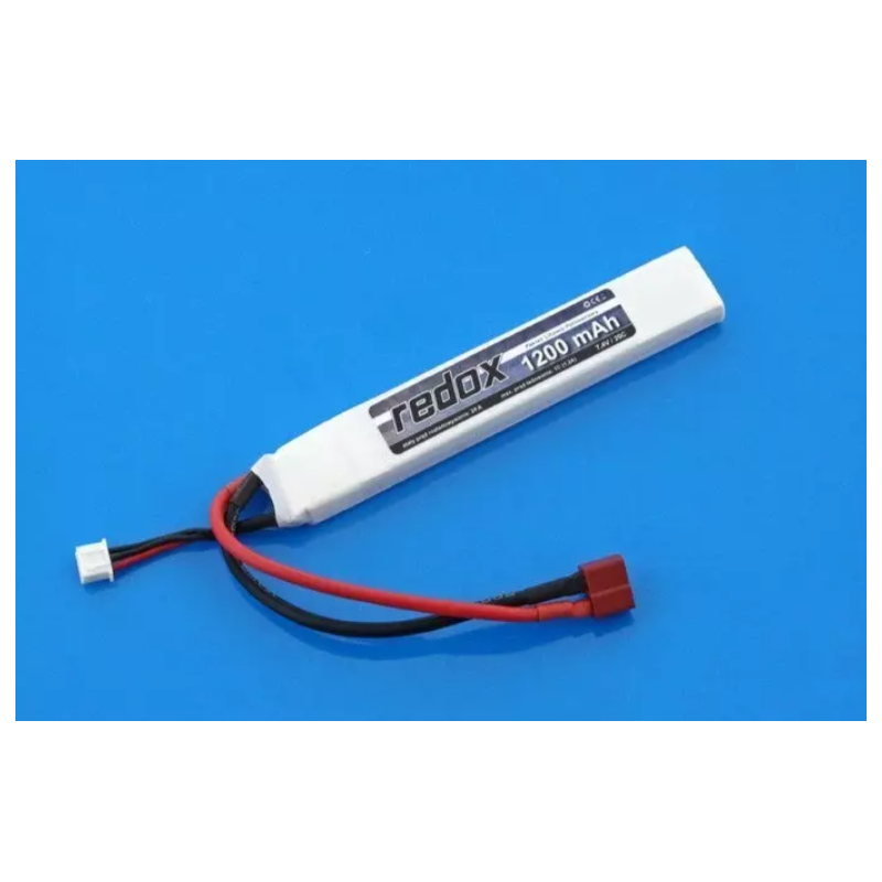 Batterie Redox LiPo 1200 mAh 7,4V 20C