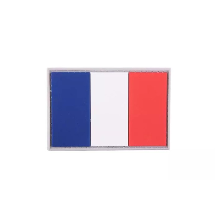 Black Eagle France Flag - 3D Patch