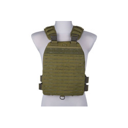 Laser-Cut Plate Carrier Tactical Vest - Olive Drab