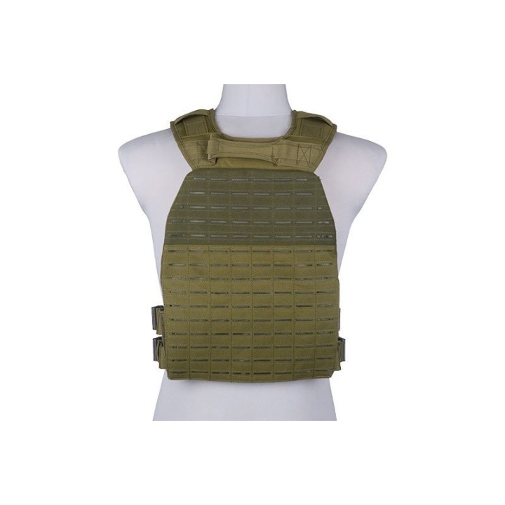 Laser-Cut Plate Carrier Tactical Vest - Olive Drab