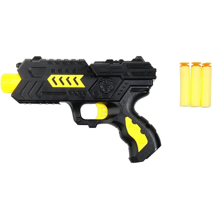 PISTOLET JOUET LANCE FLÉCHETTES EN MOUSSE