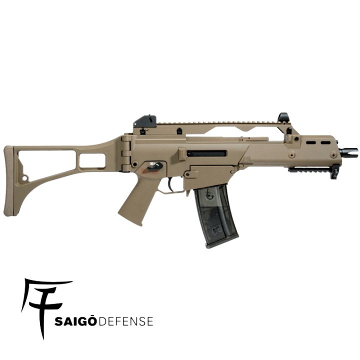 AEG G36 C TAN SAIGO - Produits Airsoft