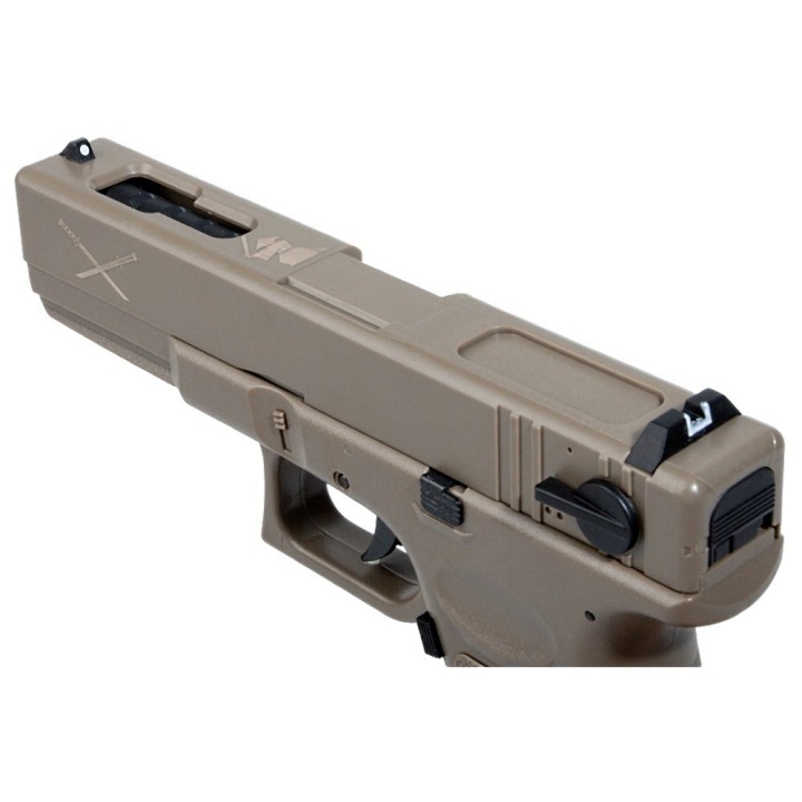 Yakuza Delta Tactics AEP réplique de poing électrique type Glock 18c