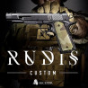PISTOLET GAZ ET CO2 RUDIS CUSTOM VI MULTICAM SECUTOR