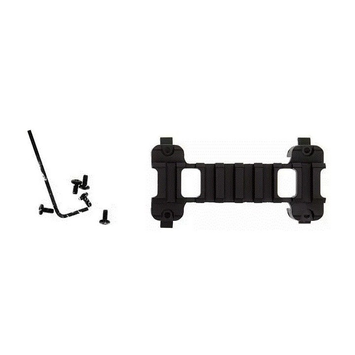 Low profile RIS rail for MP5 type replique airsoft
