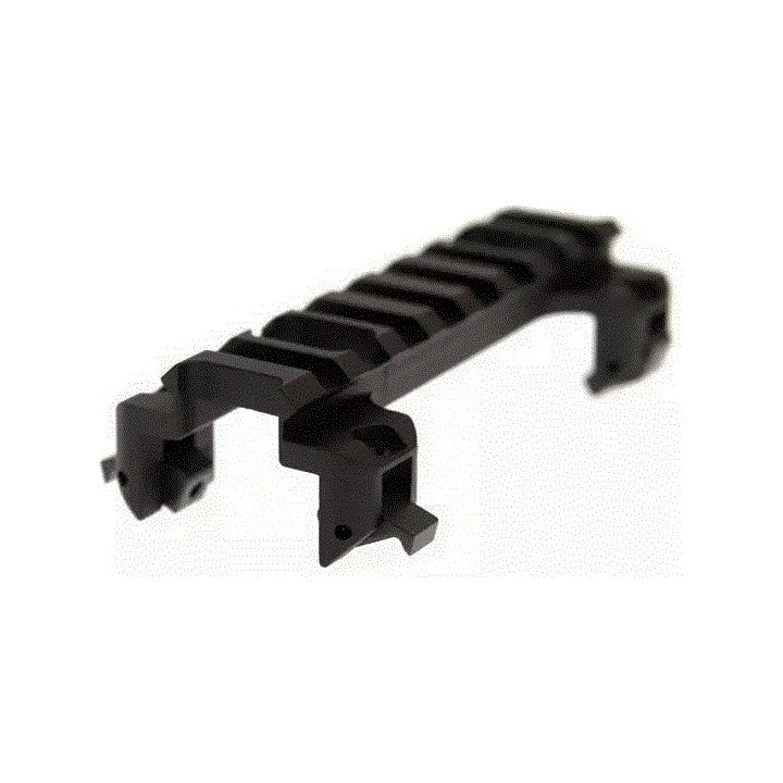 Low profile RIS rail for MP5 type replique airsoft