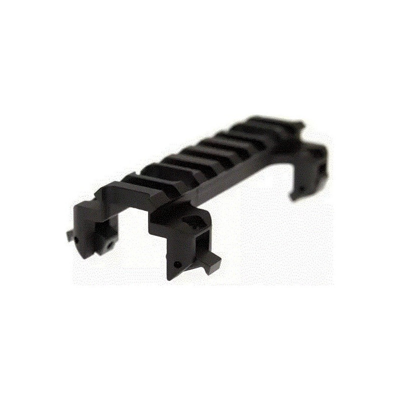 Low profile RIS rail for MP5 type replique airsoft