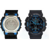 Montre G-Shock Classic GA-100 noir/bleu