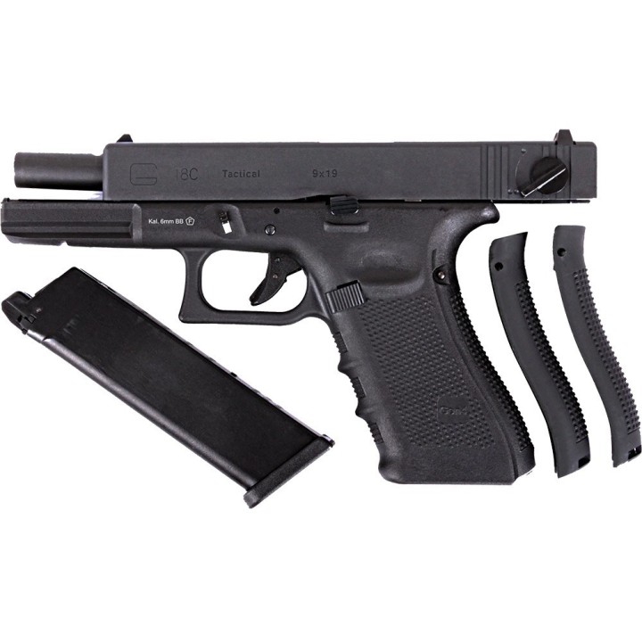 Pistolet airsoft G18 WE R18C Gen4 full auto GBB
