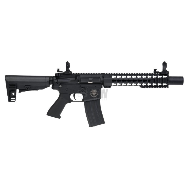 Réplique airsoft AEG M4 Kenji Longue Saigo Defense – rail KeyMod, chargeur 300 billes