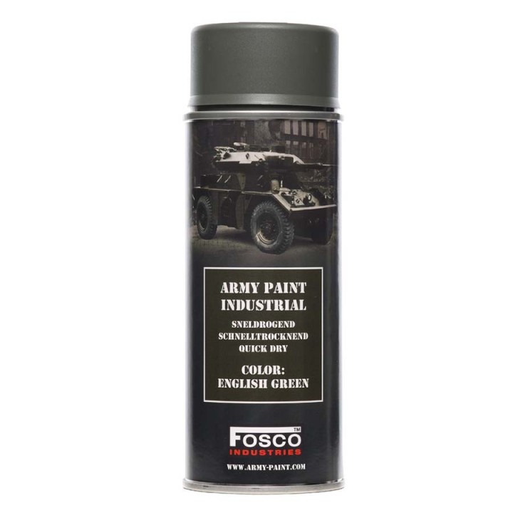 BOMBE PEINTURE MILITAIRE ENGLISH GREEN