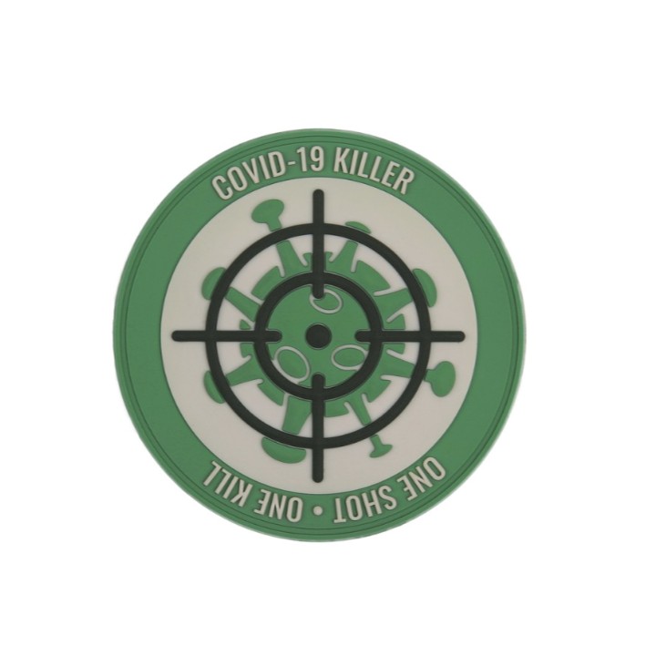 PATCH 3D PVC COVID-19 KILLER 6103