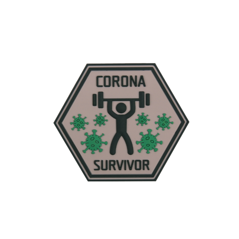 PATCH 3D PVC CORONA SURVIVOR 6101