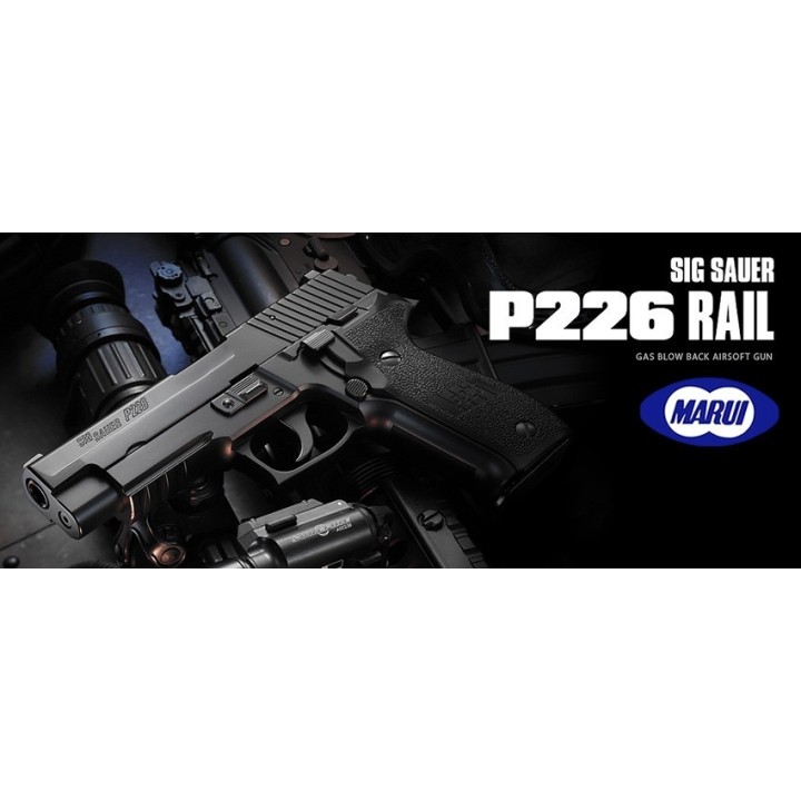 Tokyo Marui P226 RAILED GBB Pistol ABS proche du full metal blowback 