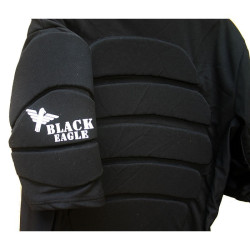 Paintball chest protector Black Eagle - Black taille Kids