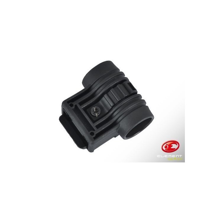 TDI STYLE TACTICAL LIGHT MOUNT FOR RAIL BLACK