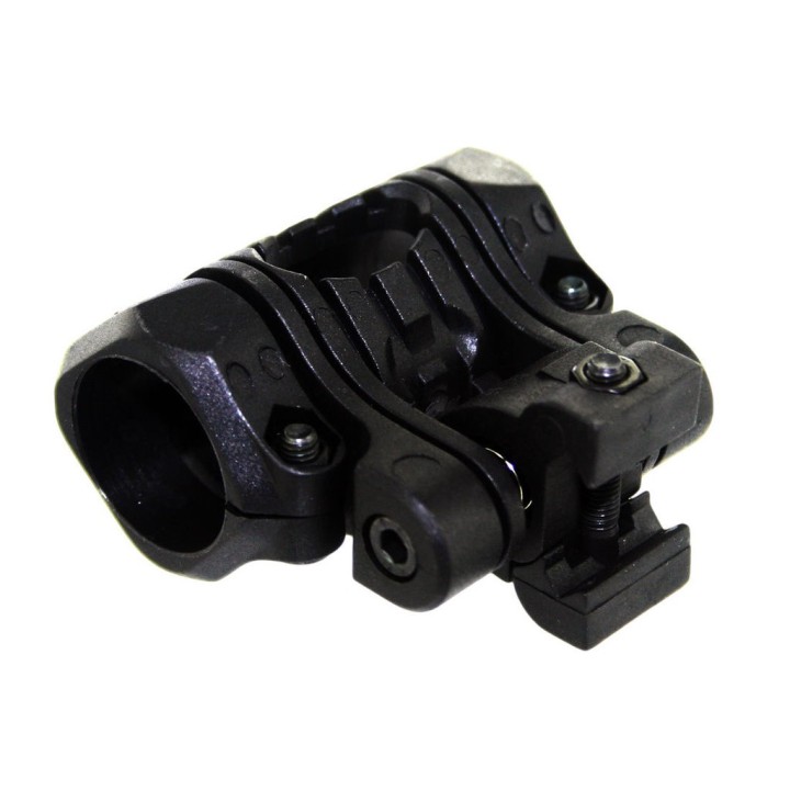 OT 0424 5 Positions Nylon Plastic Gun Mount for Flashlight DE [Black Eagle]