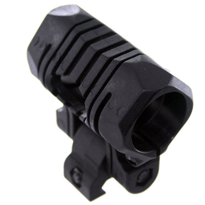 OT 0424 5 Positions Nylon Plastic Gun Mount for Flashlight DE [Black Eagle]