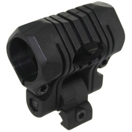 OT 0424 5 Positions Nylon Plastic Gun Mount for Flashlight DE [Black Eagle]