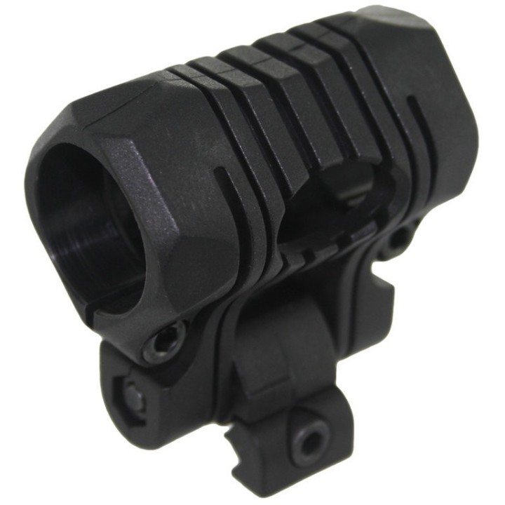 OT 0424 5 Positions Nylon Plastic Gun Mount for Flashlight DE [Black Eagle]