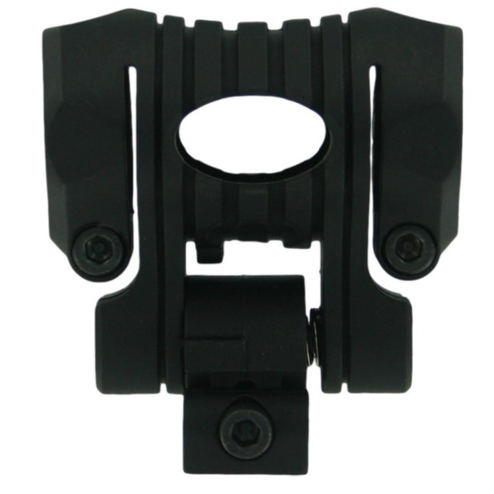 OT 0424 5 Positions Nylon Plastic Gun Mount for Flashlight DE [Black Eagle]