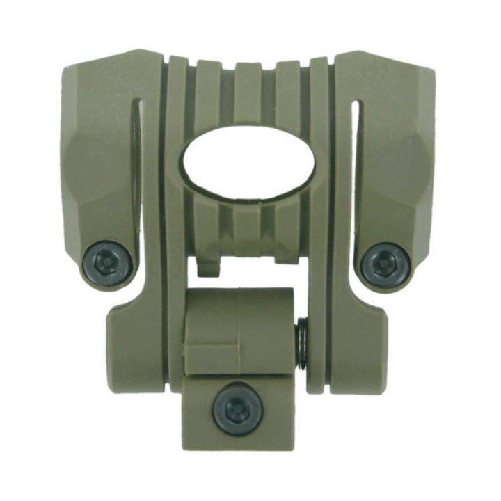 OT 0424 5 Positions Nylon Plastic Gun Mount for Flashlight DE [Black Eagle]
