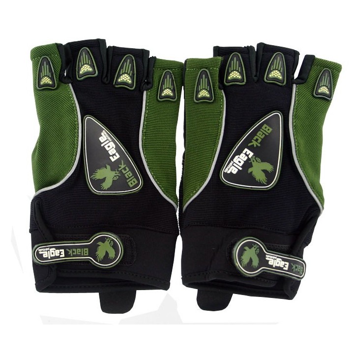 Mitaines airsoft vert XL Black Eagle - Mitaines
