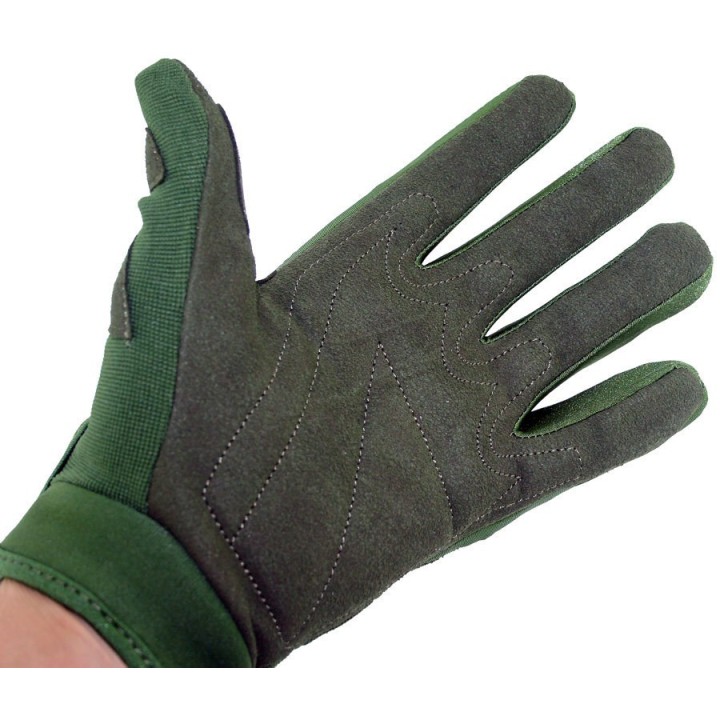 Gants Airsoft pas cher Mil Star Olive Gloves BE L
