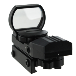 Viseur Red Dot D-LIGHT compact pour airsoft, installation rail Picatinny