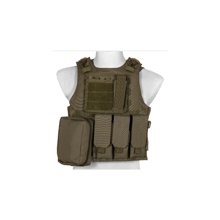 Gilet tactique type FSBE - vert olive