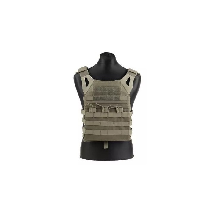 Gilet tactique type de saut - vert olive