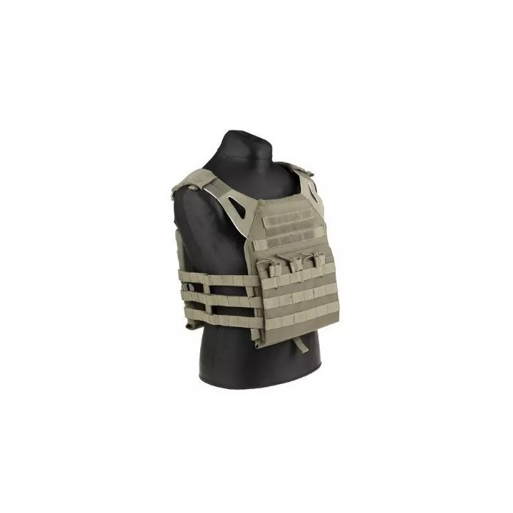 Gilet tactique type de saut - vert olive