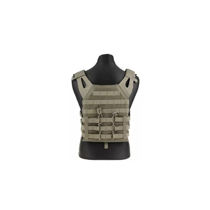 Gilet tactique type de saut - vert olive