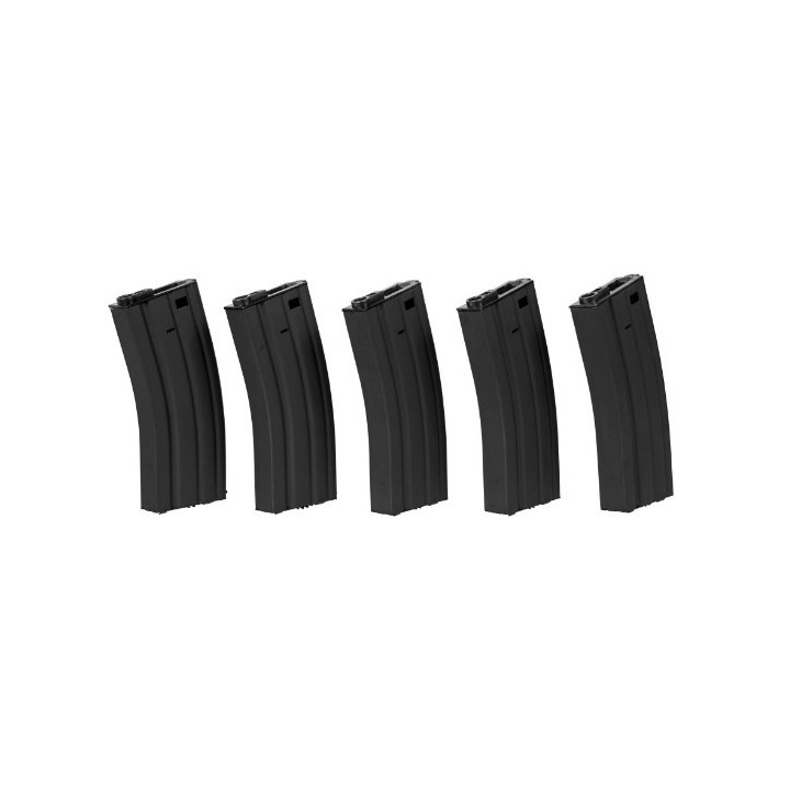 Hi-Cap 300 BB Magazine for M4/M16 Replique - black