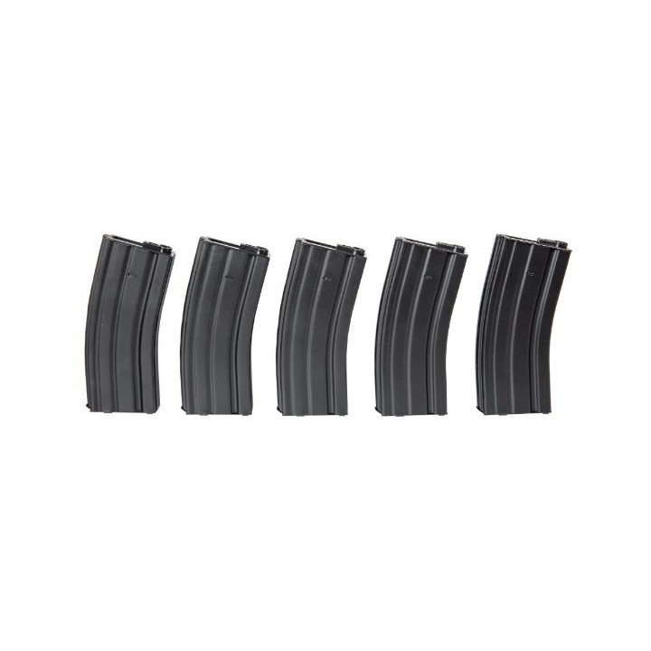 Hi-Cap 300 BB Magazine for M4/M16 Replique - black