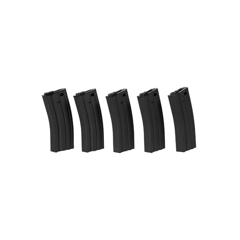Hi-Cap 300 BB Magazines for M4/M16 Replicas - black