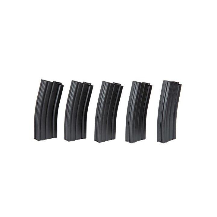 Hi-Cap 300 BB Magazine for M4/M16 Replique - black