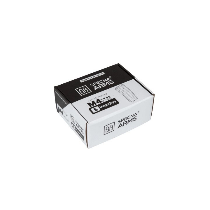 Hi-Cap 300 BB Magazine for M4/M16 Replique - black