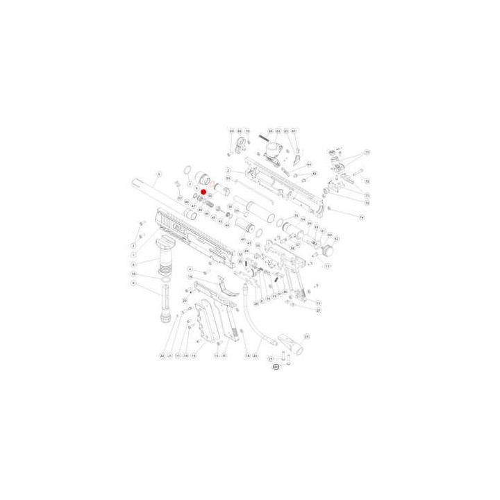 Bolt O ring SW1-51 