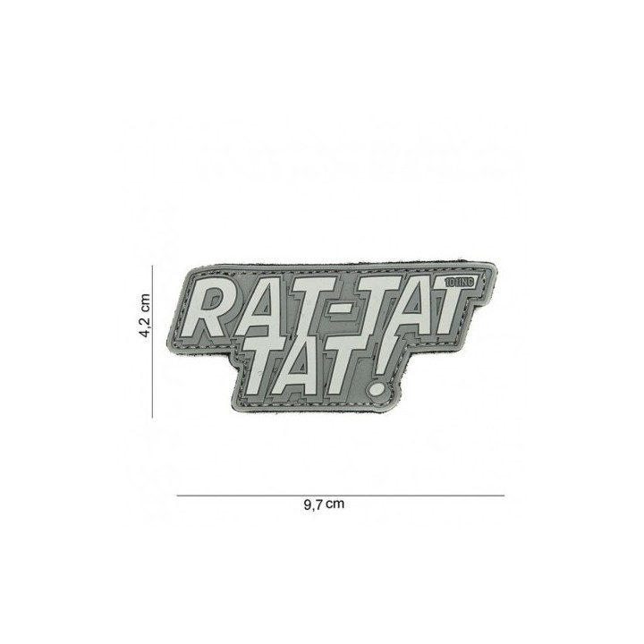 PATCH 3D PVC RAT-TAT-TAT!