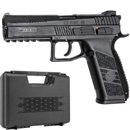 CZ P-09 ASG avec malette rigide couleur NOIR réplique blowback kick